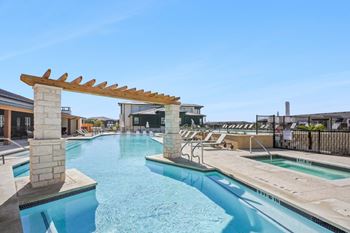 Resort style pool
